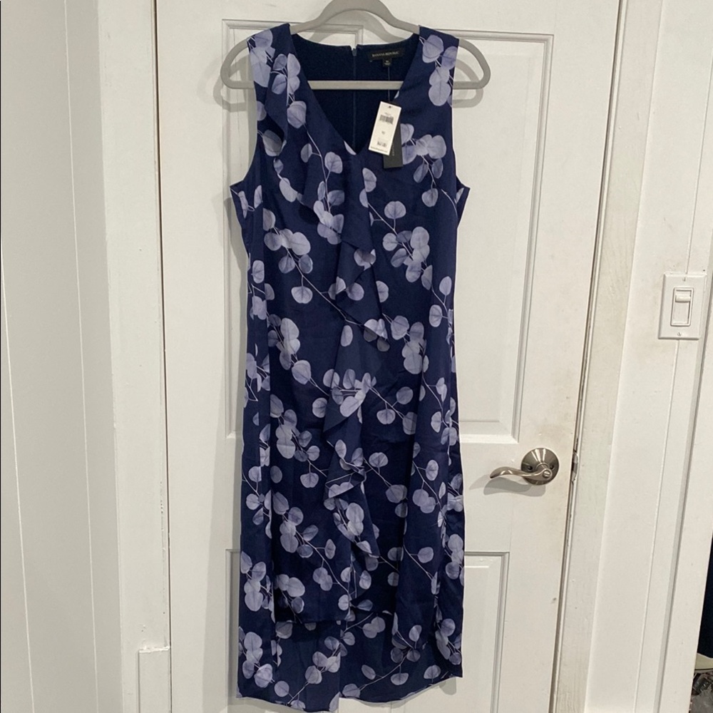 Floral Navy Dress